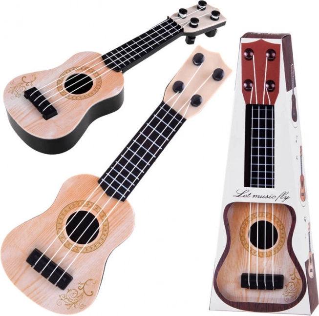 Mini ukulele gyerekeknek 25 cm – Krém