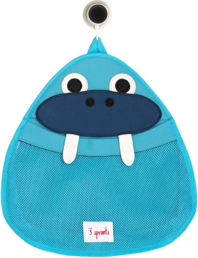 3 Sprouts fürdőszobai rendszerező Walrus blue