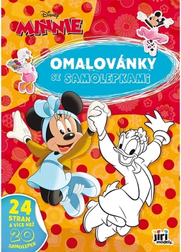 Minnie A4-es kifestőmatrica-készlet