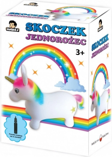 Ugráló unikornis pumpával MADEJ