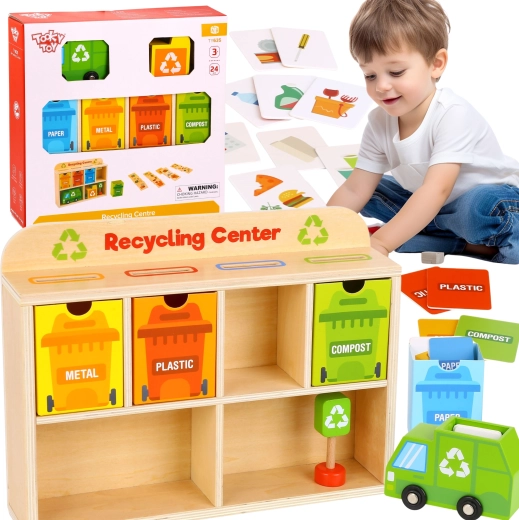 Fa újrahasznosító központ – Tooky Toy