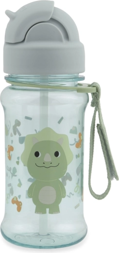 Skip Hop zoo besties squad dínós kulacs szívószállal, 355 ml