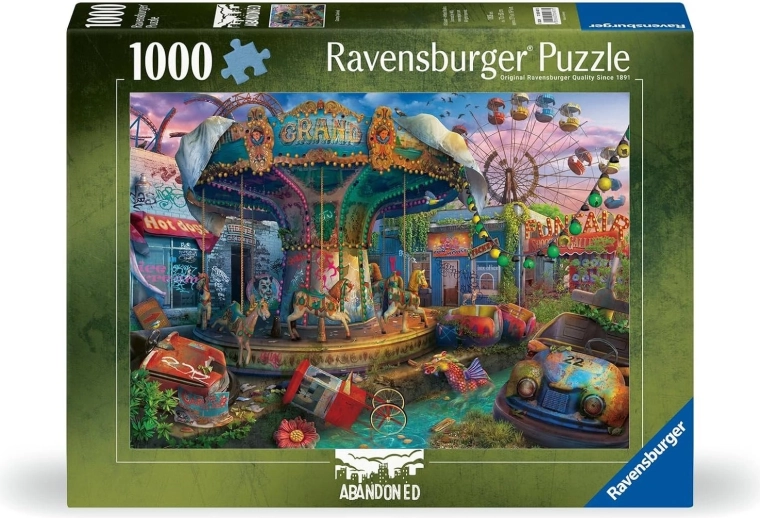 Ravensburger puzzle Abandoned: Borongós vásár 1000 darab