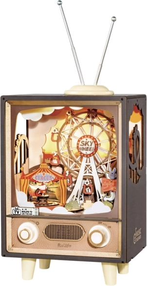 Naplemente Karnevál 3D fa puzzle