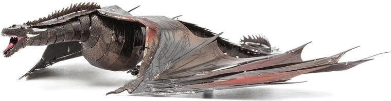 METAL EARTH 3D puzzle Trónok harca: Drogon (ICONX)