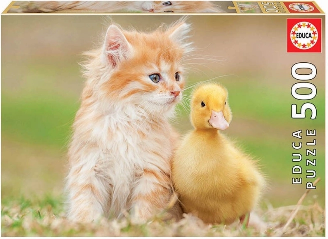 Educa puzzle aranyos barátok 500 darab