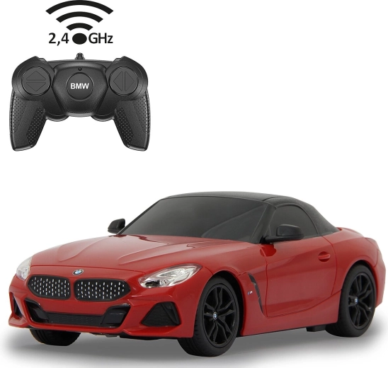 Jamara BMW Z4 roadster RC autó 1:24, piros, 2,4 GHz