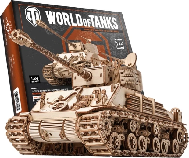 Little Story fa 3D puzzle World of Tanks M4A3E8 Sherman