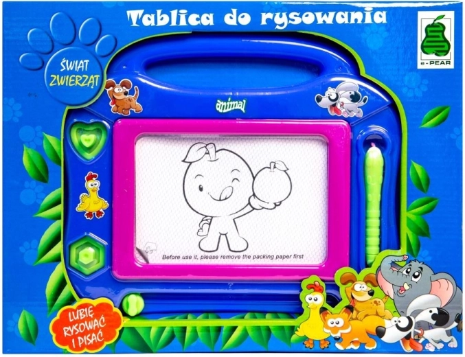 Mágneses rajztábla gyerekeknek – 1 db