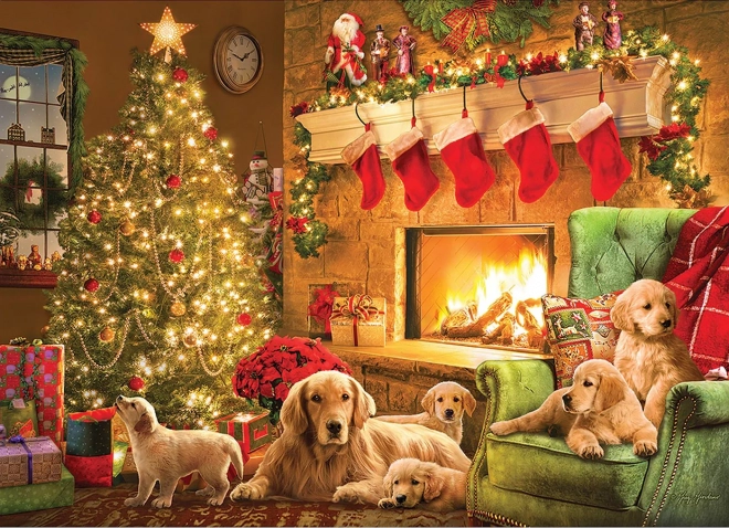 Cobble Hill puzzle Meghitt kandalló 1000 darab