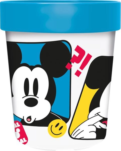 MICKEY műanyag pohár csúszásmentes aljjal 260 ml