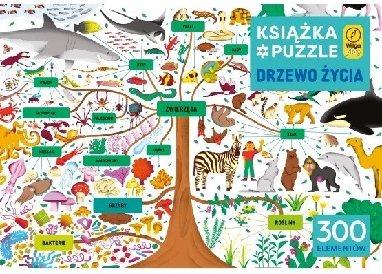 300 darabos puzzle + könyv – Az élet fája