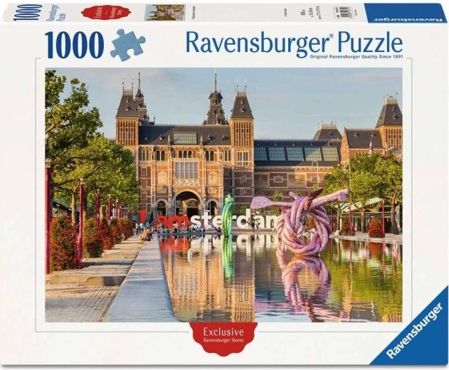Ravensburger puzzle Rijksmuseum Amszterdamban 1000 darab