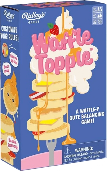 Ridley's Games asztali egyensúlyozó játék – Döntsd le a gofrikat