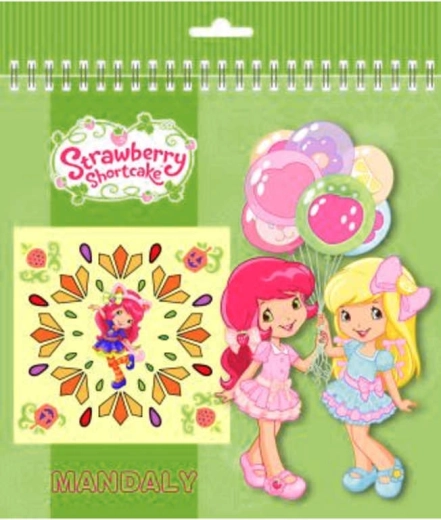 Akim színező Jahůdka (Strawberry Shortcake) – mandalák