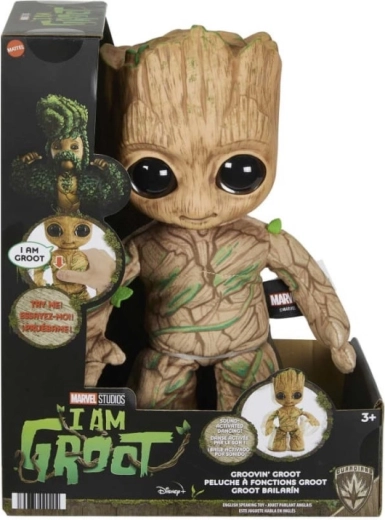 Marvel táncoló plüss Groot 28 cm