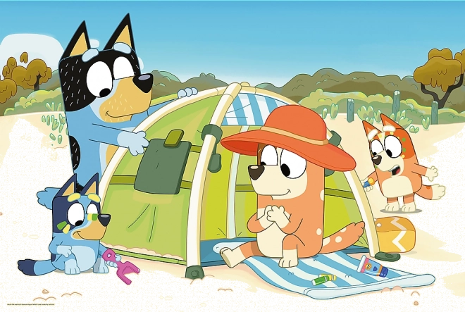 Trefl puzzle BLUEY maxi 24 darab – Szuper nap