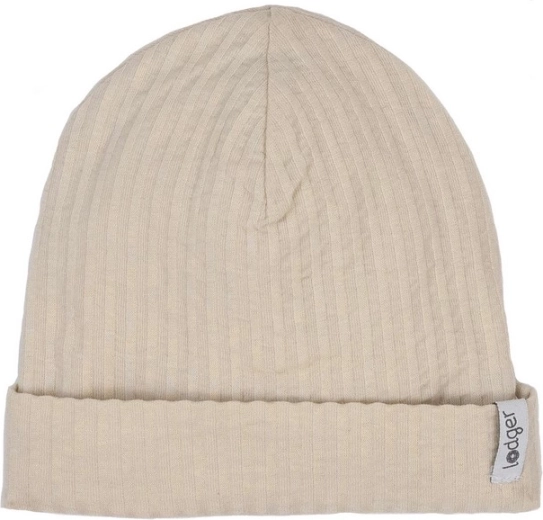 Lodger beanie sapka seersucker birch 0–6 hónapos