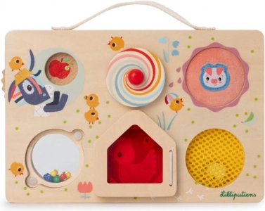 Lilliputiens fa aktivitástábla – kaland a farmon