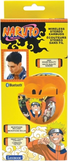 Lexibook Naruto vezeték nélküli Bluetooth fülhallgató mikrofonnal