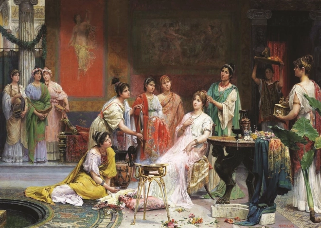 Puzzle ANATOLIAN – Egy római hölgy toalettje, 1500 darab