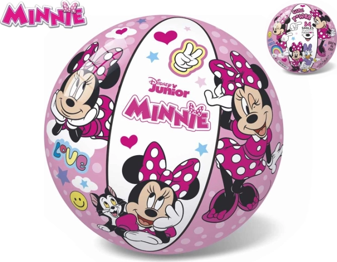 Minnie gumilabda gyerekeknek, 23 cm