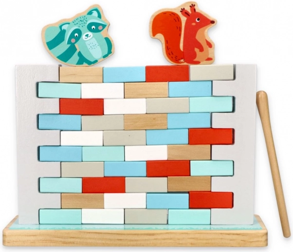 Fából készült egyensúlyozó játék NEZBOŘ ZEĎ