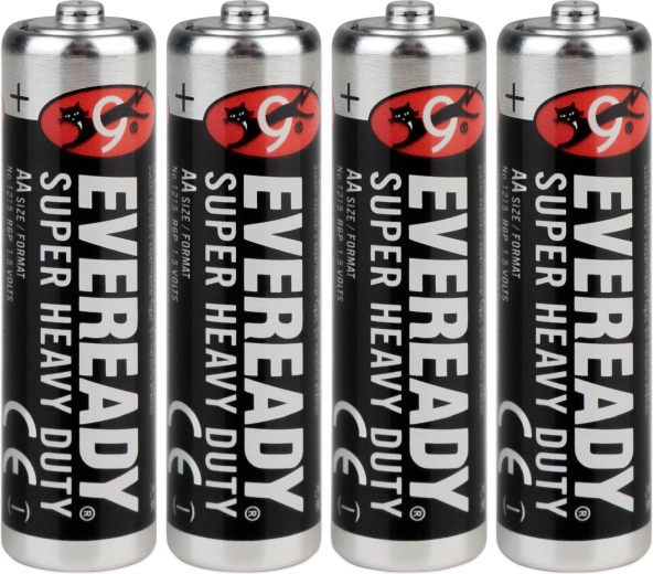 Energizer Eveready super heavy duty AA (R6) 4 db