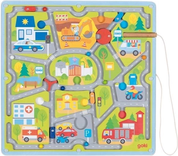 Mágneses útvesztő – város GOKI