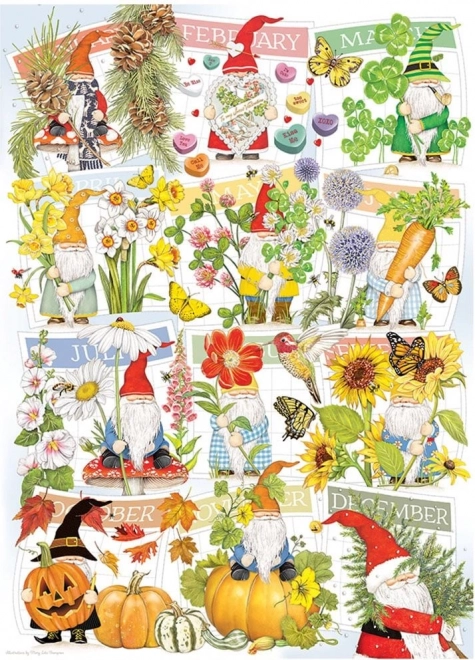 Cobble Hill puzzle A törpék vidám élete 1000 darab