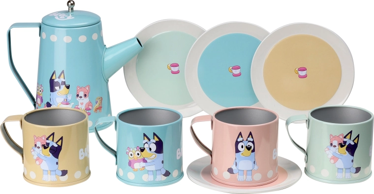 Bluey gyerek teáskészlet – 10 darabos