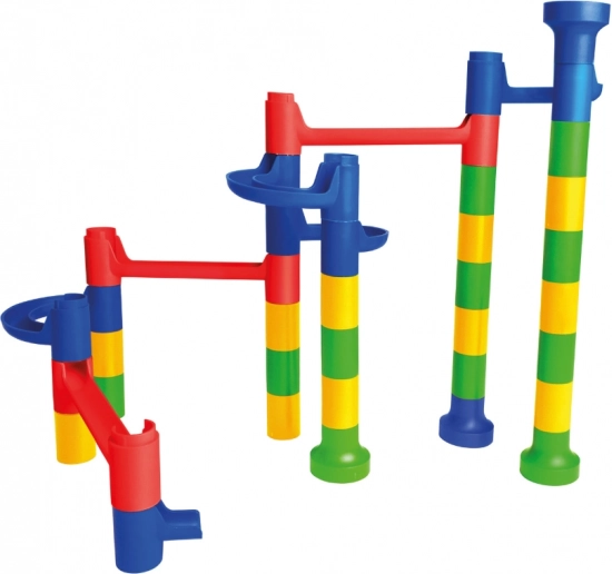 Színes golyópálya gyerekeknek