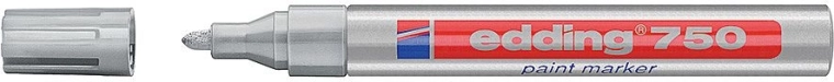 edding 750 lakkfilc, ezüst