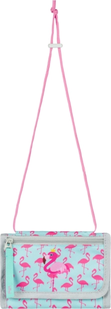 Flamingó mintás nyakpénztárca