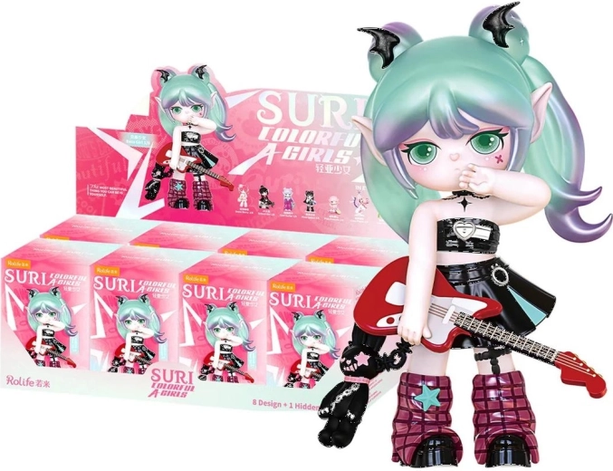 Rolife Suri Colorful Girls gyűjthető figura blind boxban – 1 darab