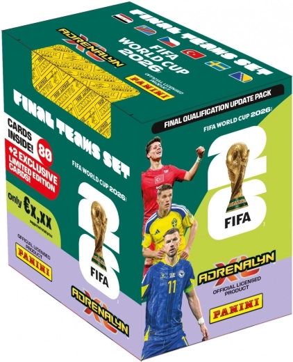 Panini FIFA World Cup 2026 gyűjtőkártyák – Final Teams szett