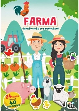 Farm – színező matricákkal