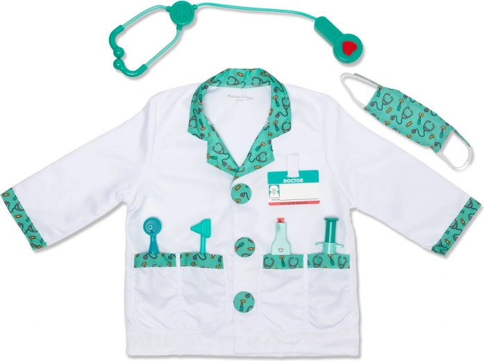 Melissa & Doug gyerek orvosi jelmez kiegészítőkkel (8 darabos)