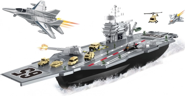 Játékkészlet repülőgép-hordozó