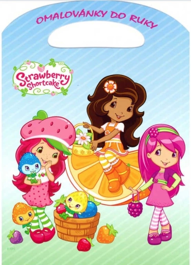 Akim kézbe fogható A4 színezőfüzet Eperke (Strawberry Shortcake) - 1 db