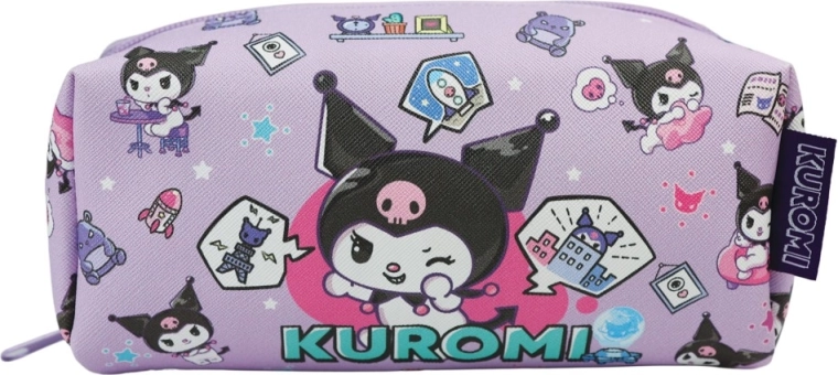 Sanrio Kuromi iskolai tolltartó