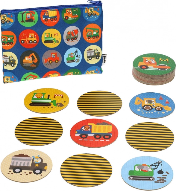 Petit Collage Pexeso Építőipari Gépek