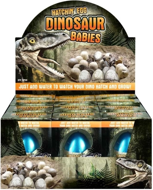 Növekvő dinoszaurusztojás – vízbe dobható meglepetés