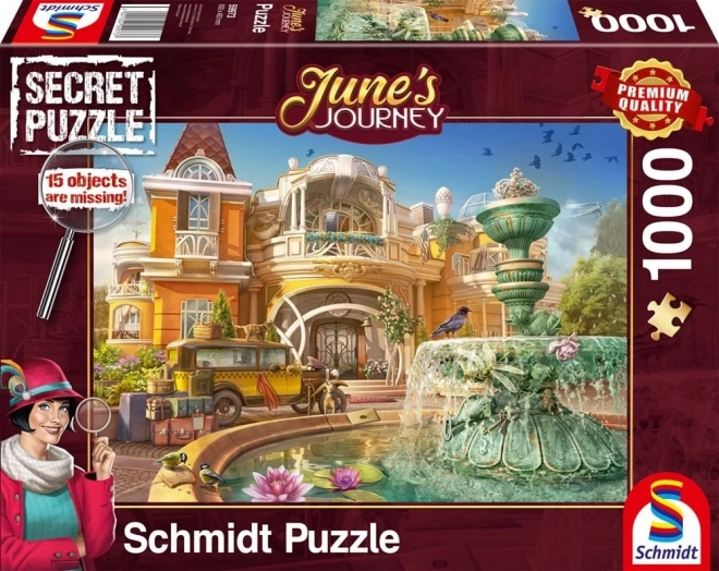 Secret Puzzle June's Journey: Orchideamanor 1000 darab
