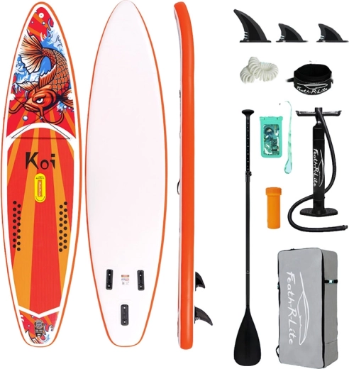 Funwater Feath-R Lite Koi felfújható paddleboard 350 × 83 × 15 cm