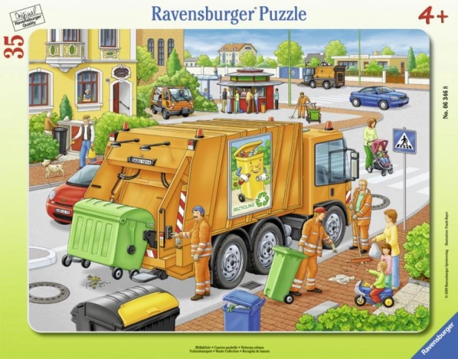 Ravensburger Puzzle Kukásautó 35 darab