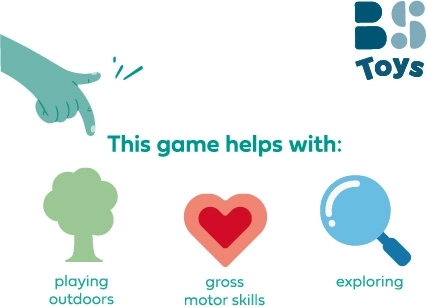 Fa bumeráng gyerekeknek 40 × 20 cm