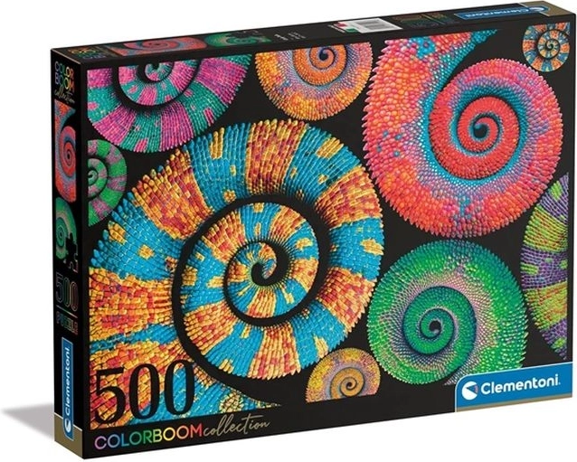 Clementoni ColorBoom Curly Tails puzzle 500 darab