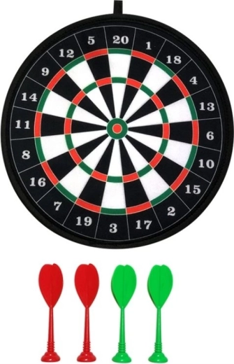 Célpont dartsokkal 36 cm