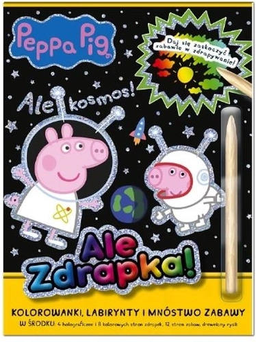 Peppa malac – Karckönyv feladatokkal: Irány a világűr!